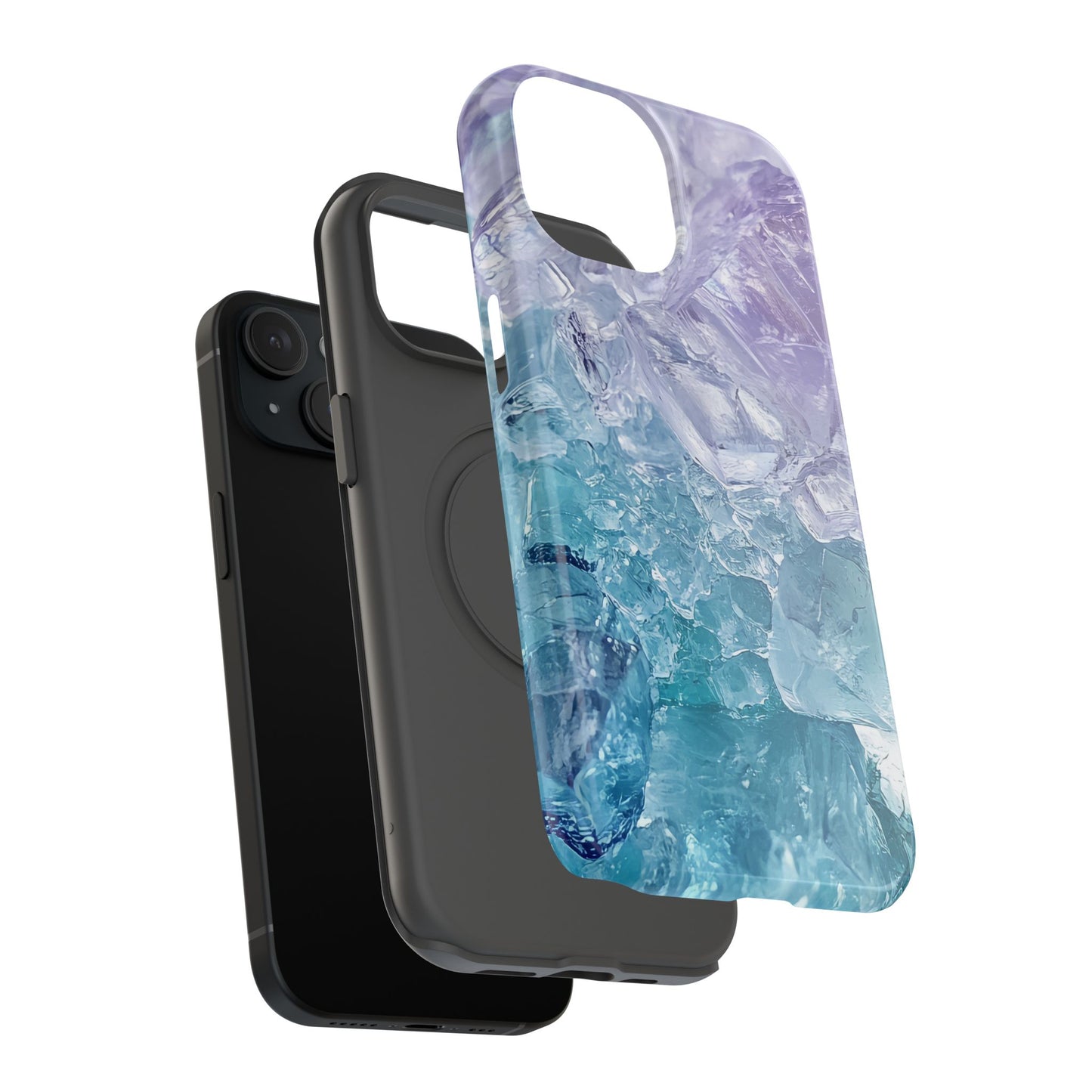 Crystal-Patterned Impact-Resistant Phone Case | Stylish Protection for Adventurers