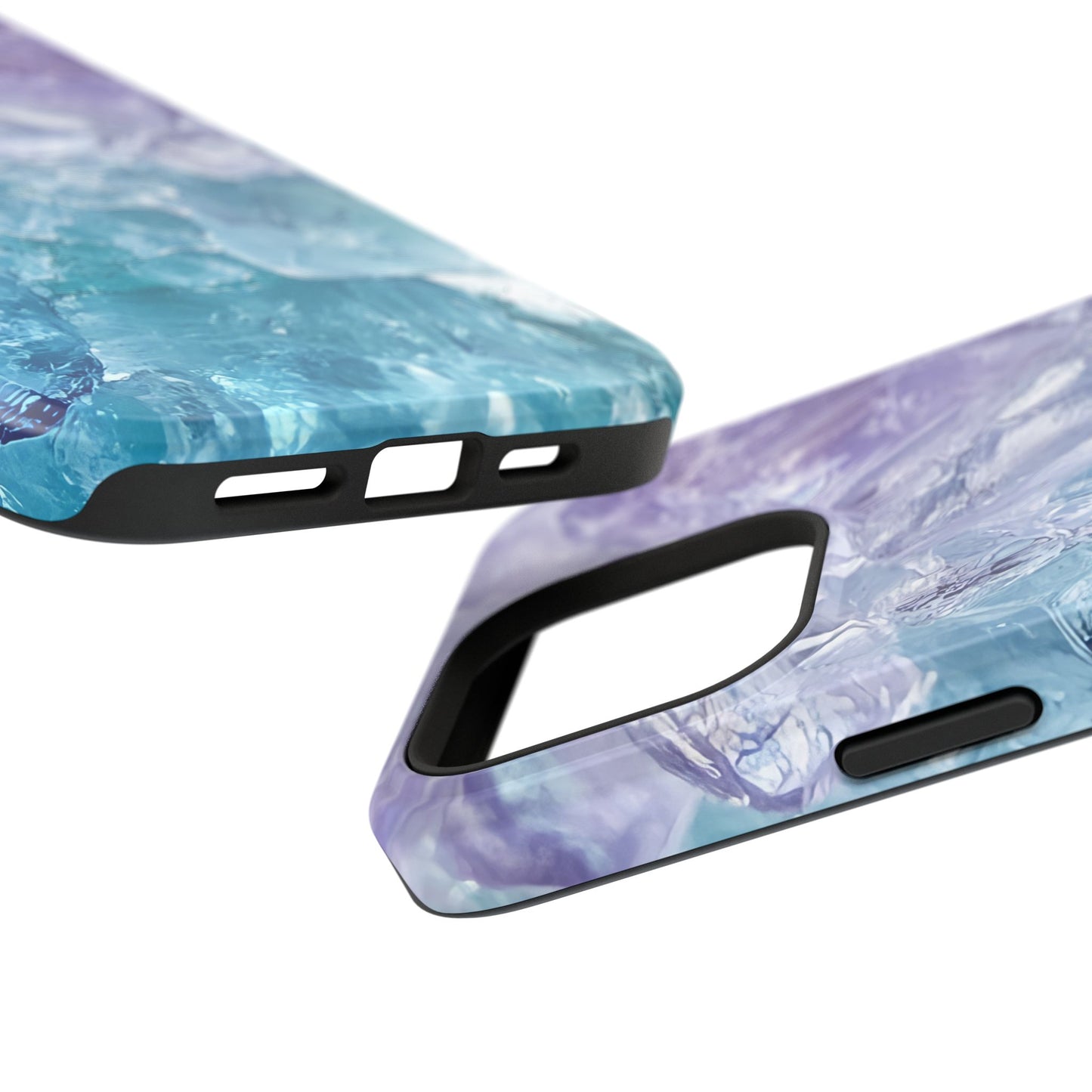 Crystal-Patterned Impact-Resistant Phone Case | Stylish Protection for Adventurers