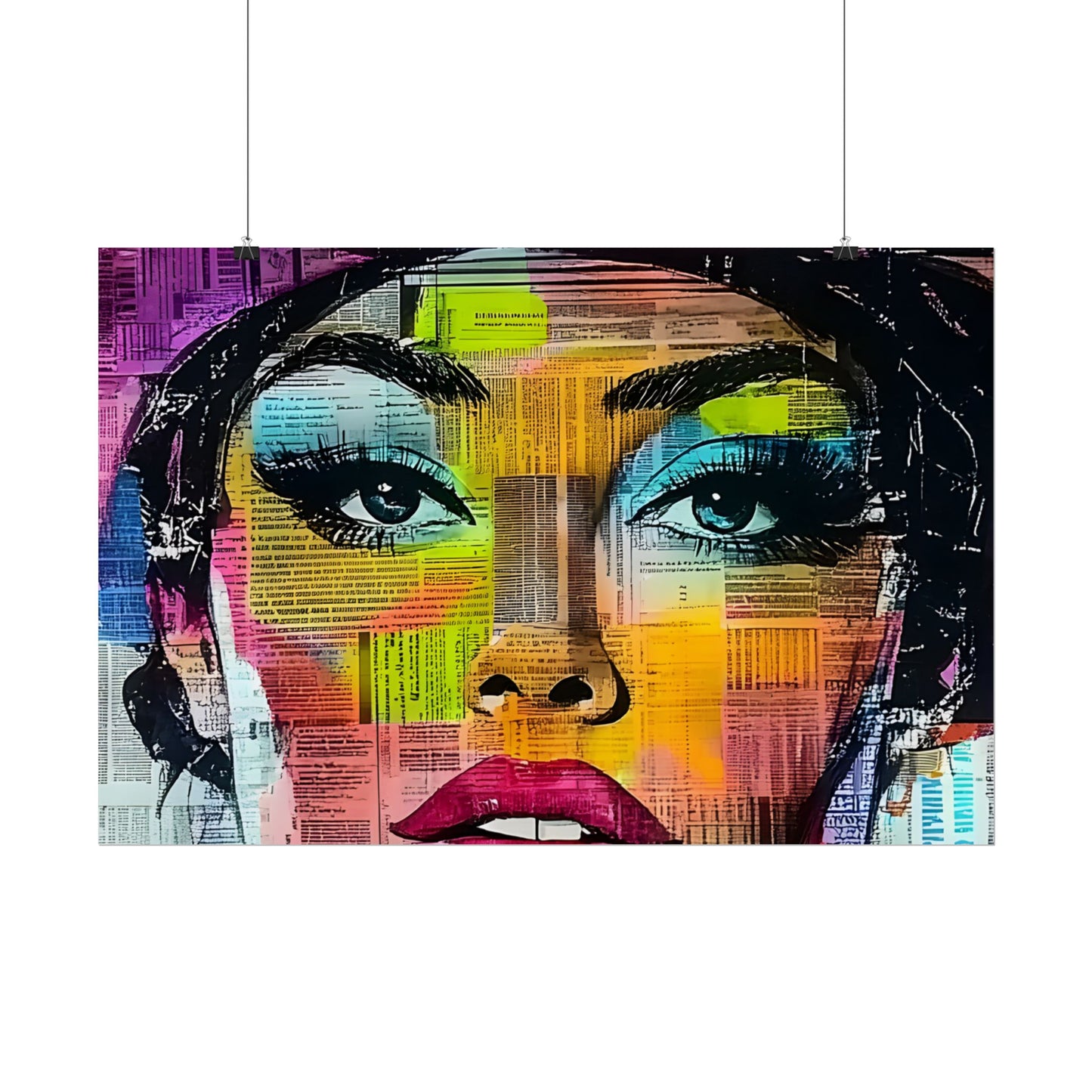 Retro Pop Culture Woman 9 - Wall Art, Retro Art