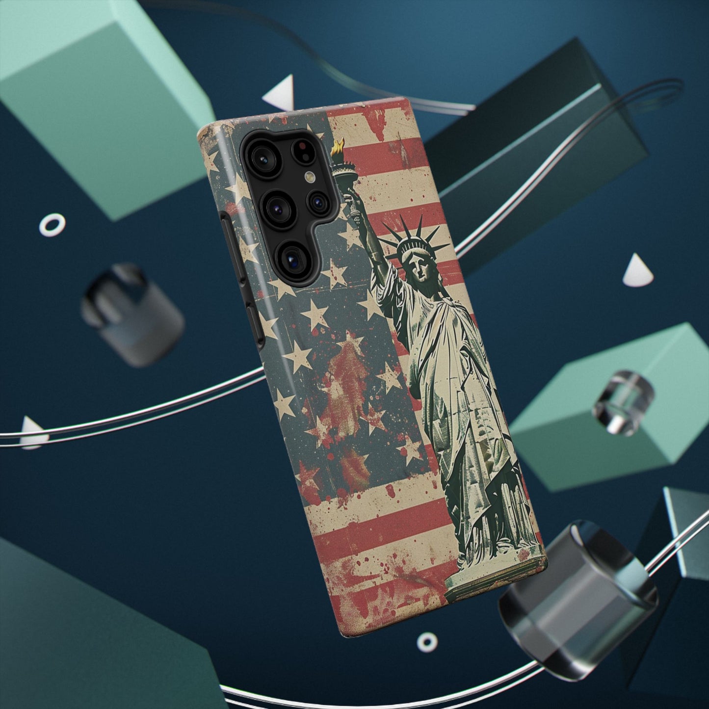 Liberty-Inspired Phone Case - Patriotic Design