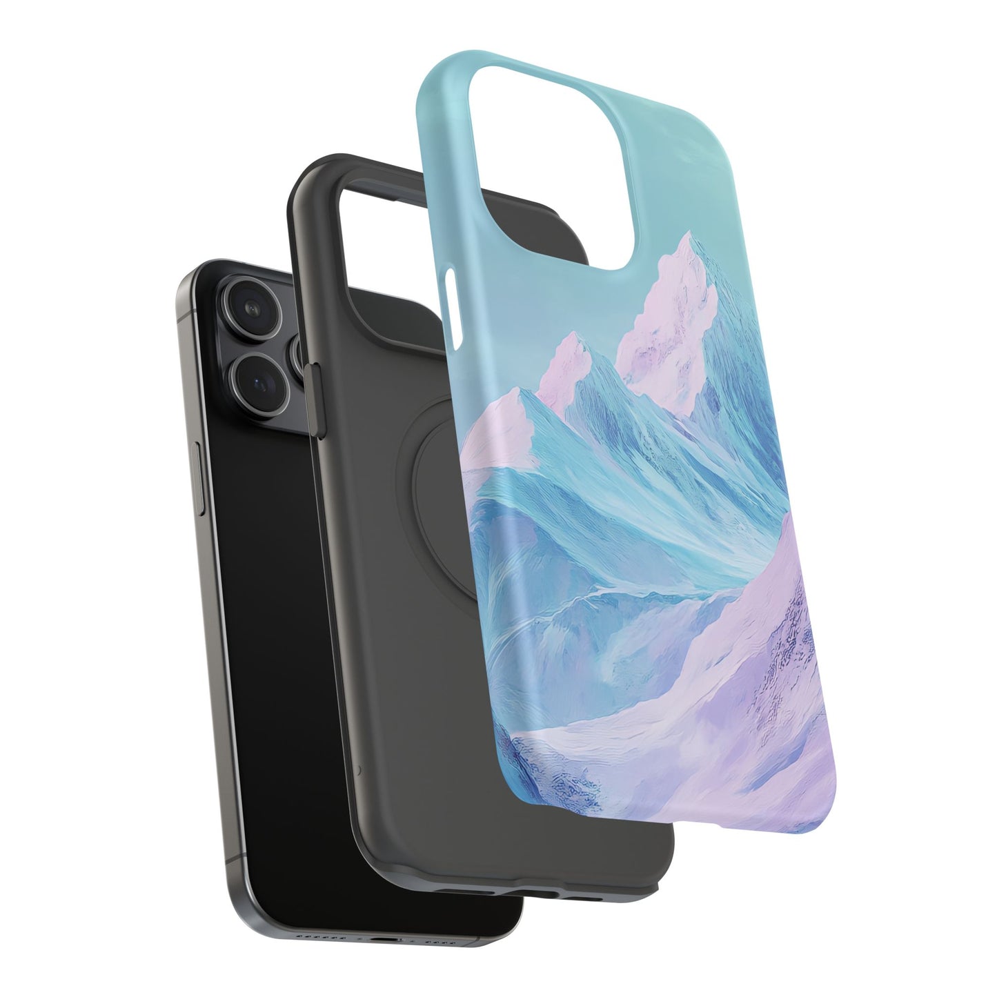 Mountain Landscape Phone Case - Impact-Resistant Protection for Nature Lovers
