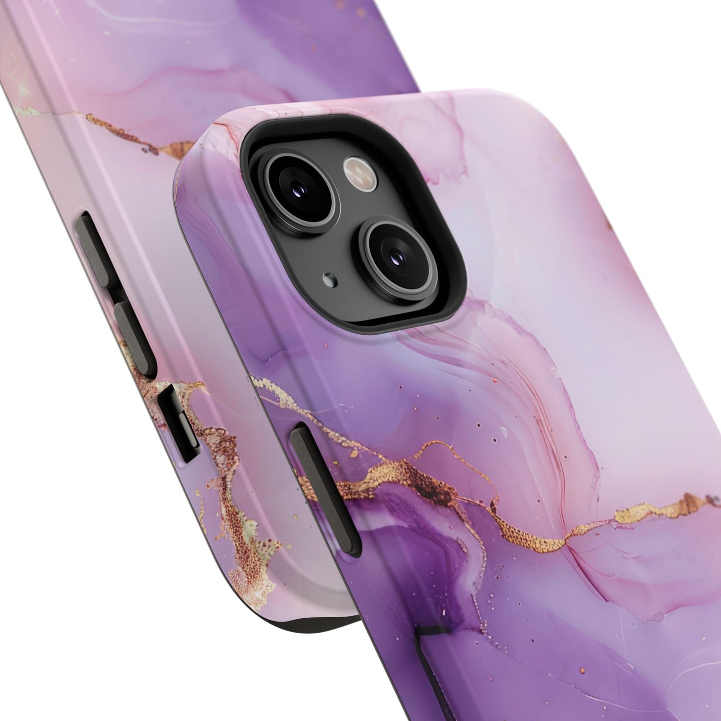 Elegant Purple Marble iPhone Case