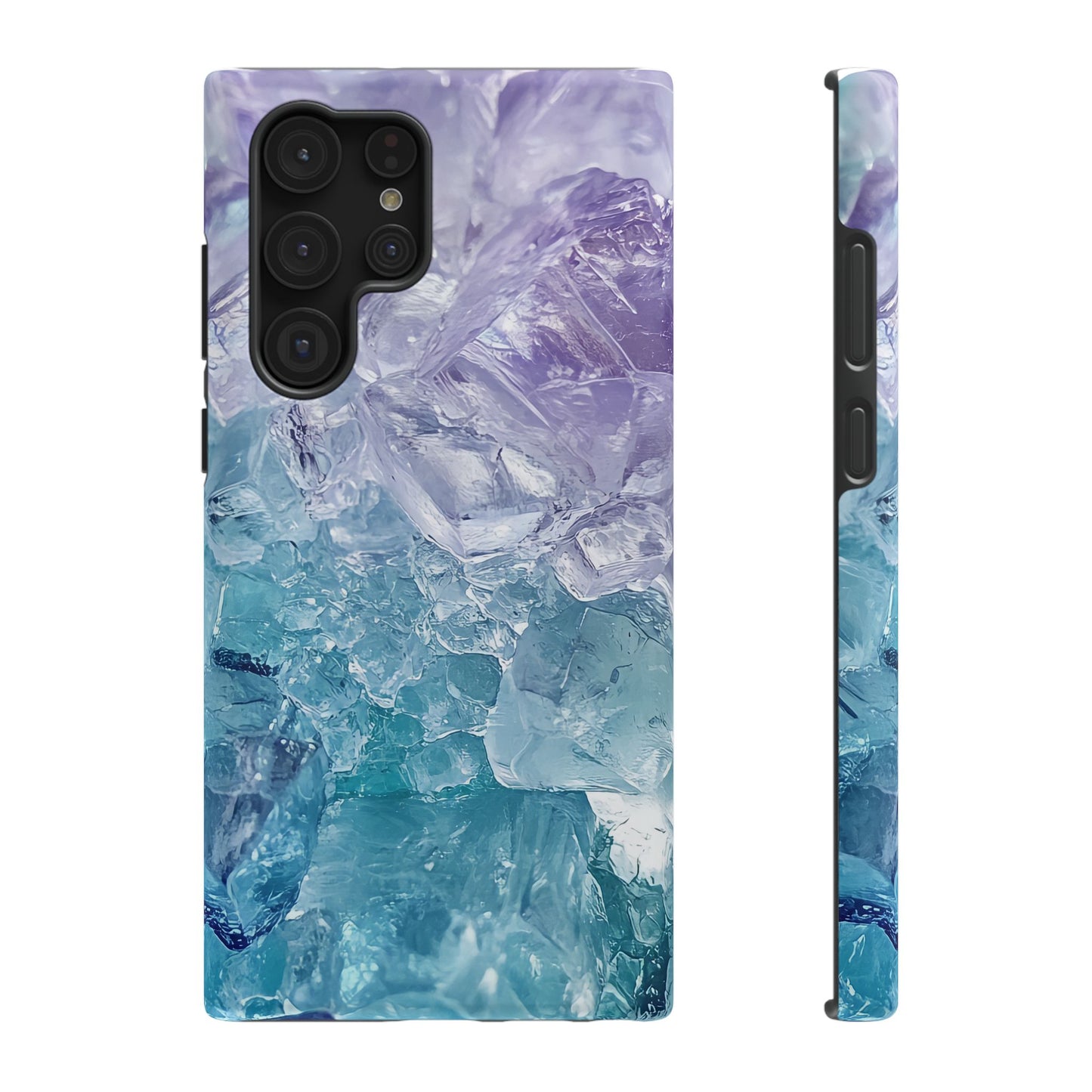 Crystal-Patterned Impact-Resistant Phone Case | Stylish Protection for Adventurers