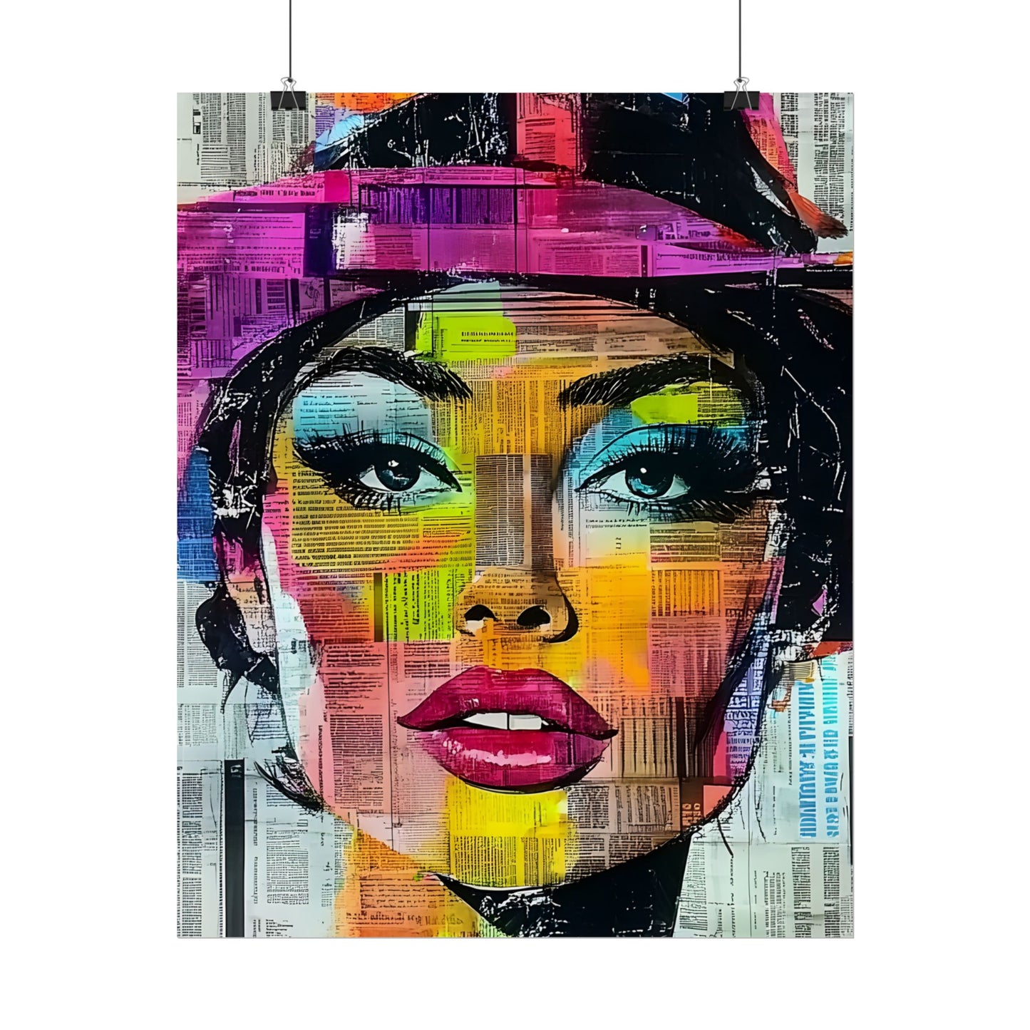Retro Pop Culture Woman 9 - Wall Art, Retro Art