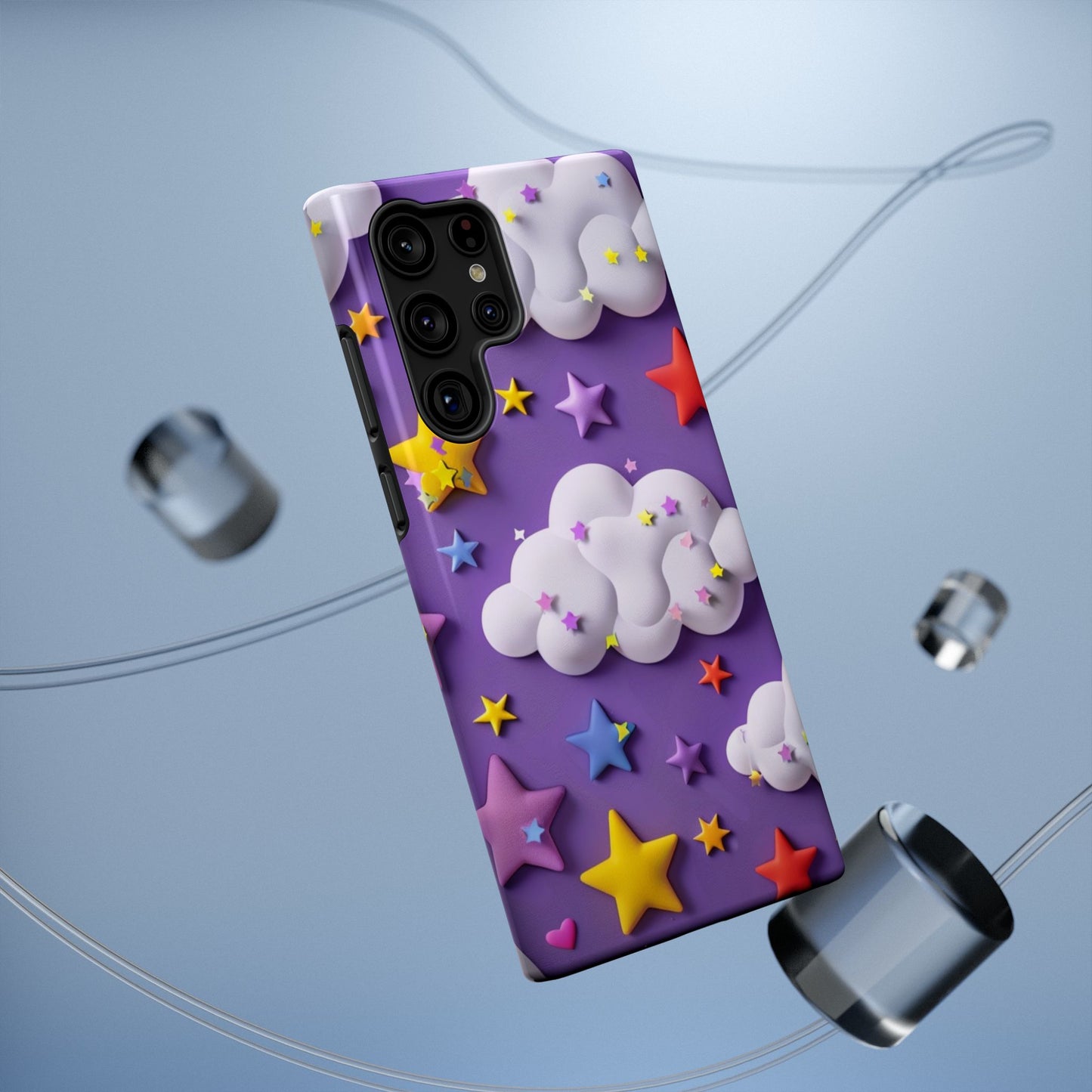 Colorful Cloud & Star Phone Case