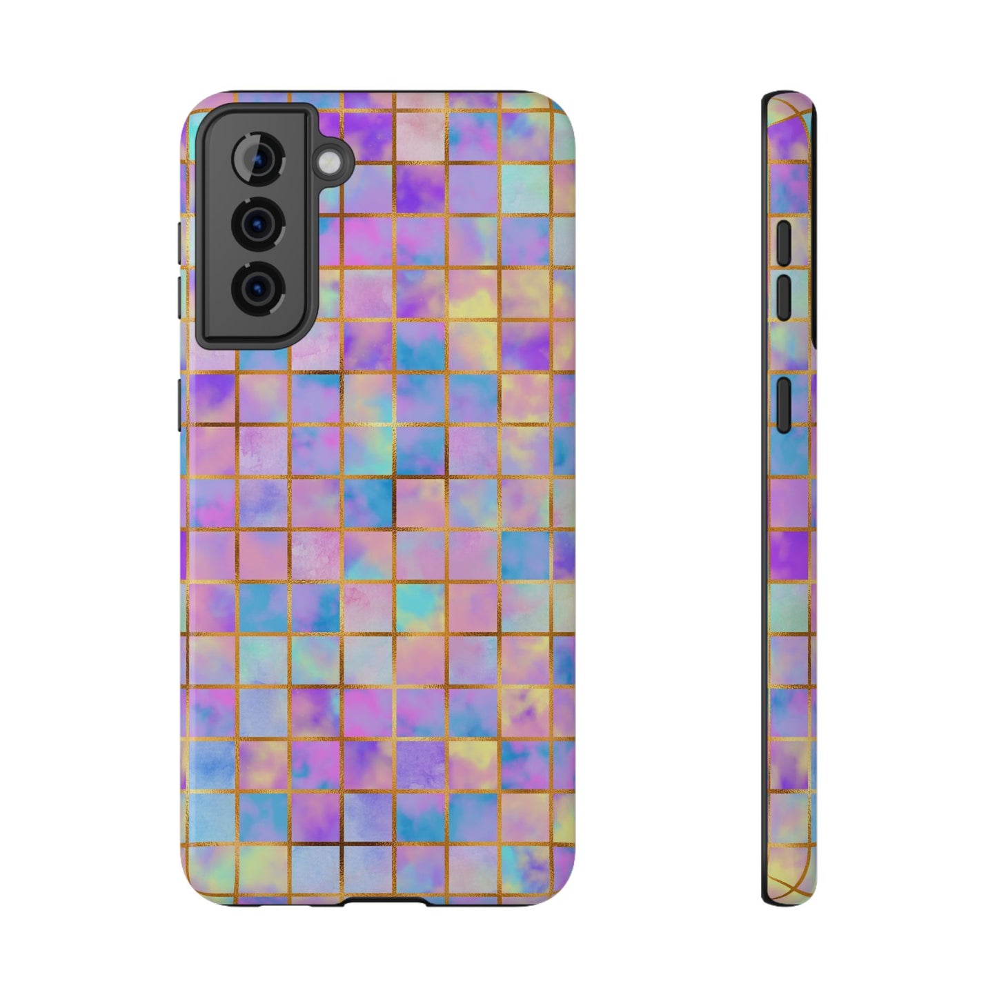 Colorful Mosaic Impact-Resistant Phone Case