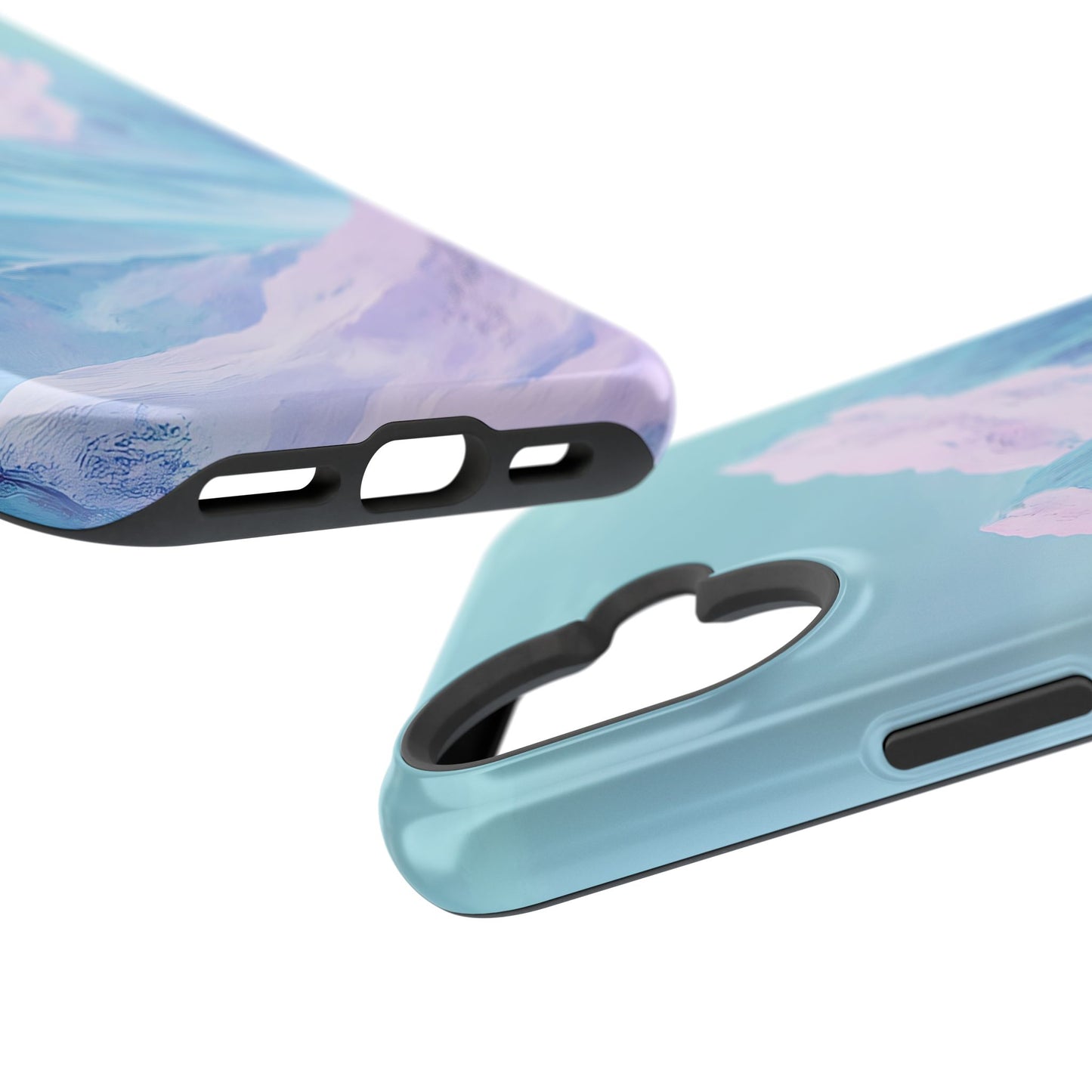 Mountain Landscape Phone Case - Impact-Resistant Protection for Nature Lovers