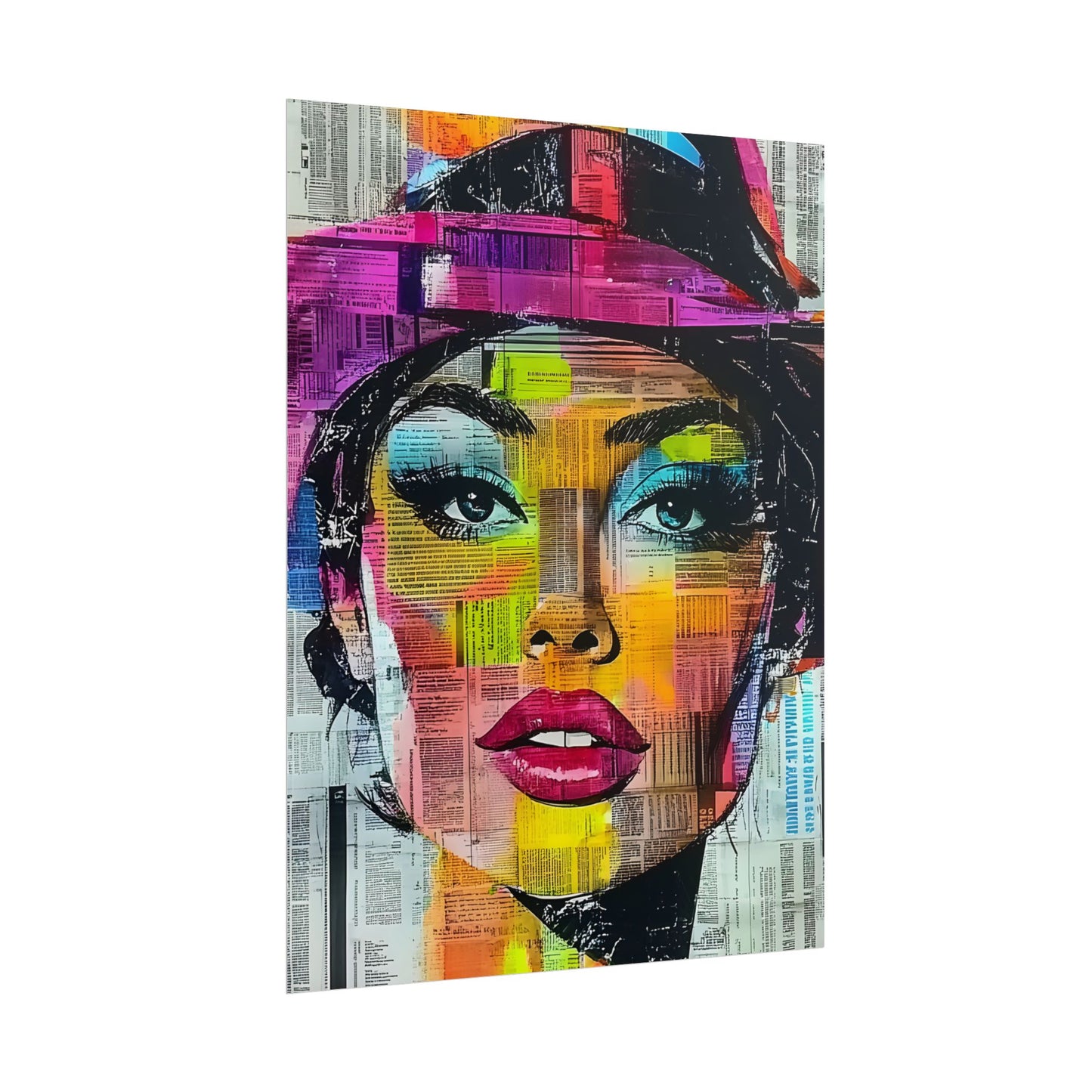 Retro Pop Culture Woman 9 - Wall Art, Retro Art