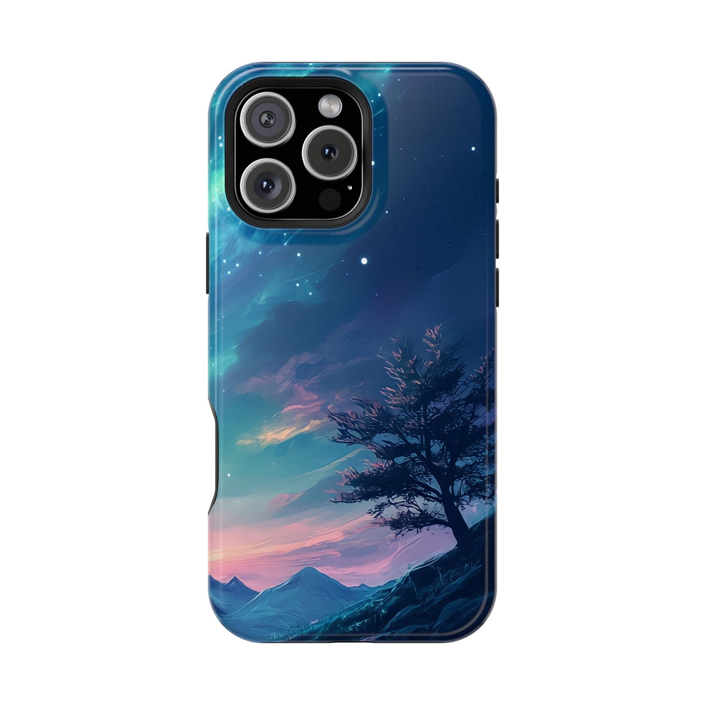 Stunning Galaxy Tree Impact-Resistant Phone Case