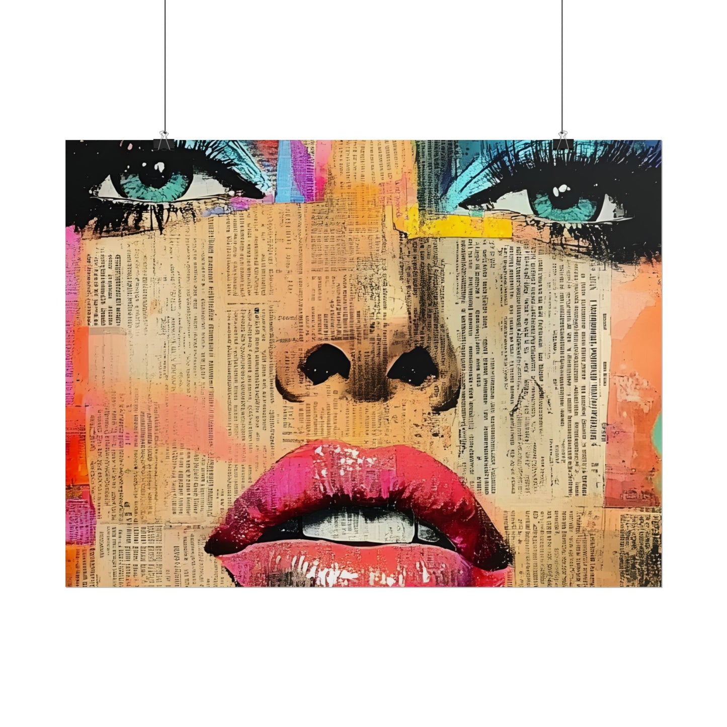 Retro Pop Culture Woman 12 , wall art, Art lovers poster