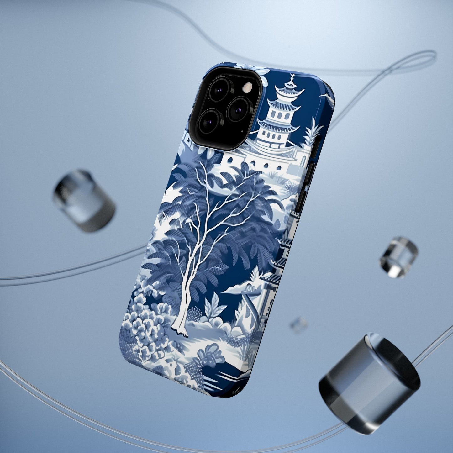 Elegant Blue Landscape Phone Case