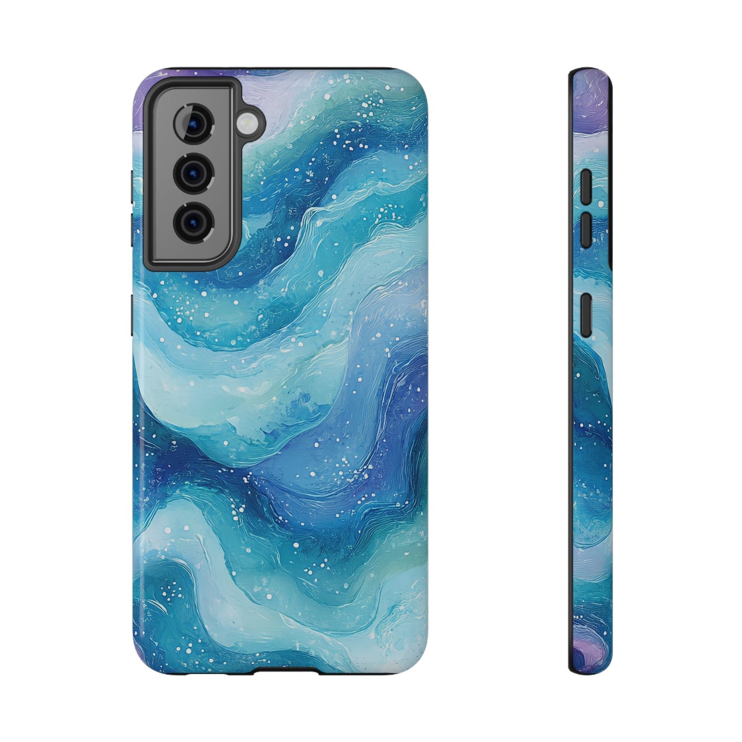 Ocean Wave Impact-Resistant Phone Case - Stylish and Durable Design