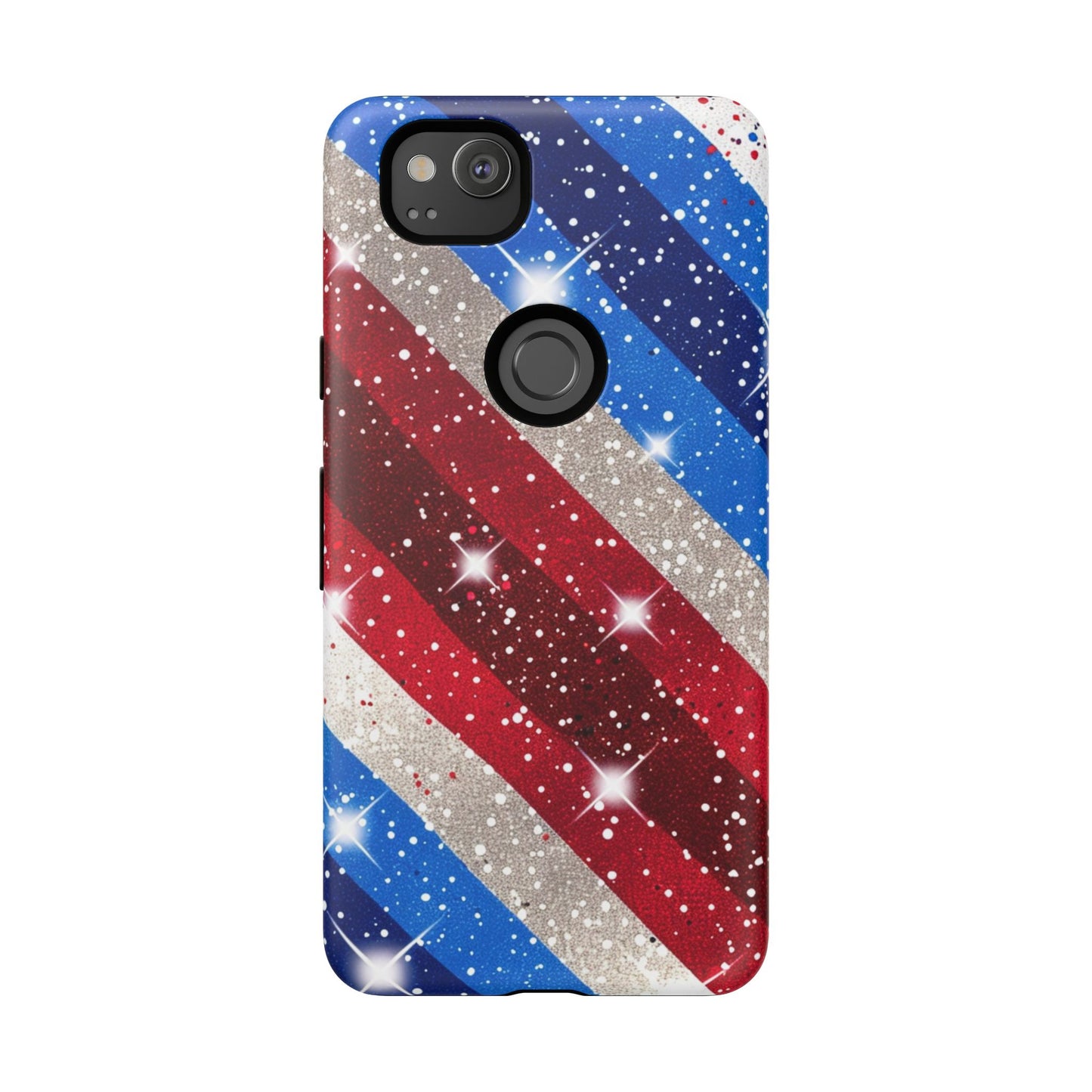 Glittery Patriotic Phone Case - Tough Cases