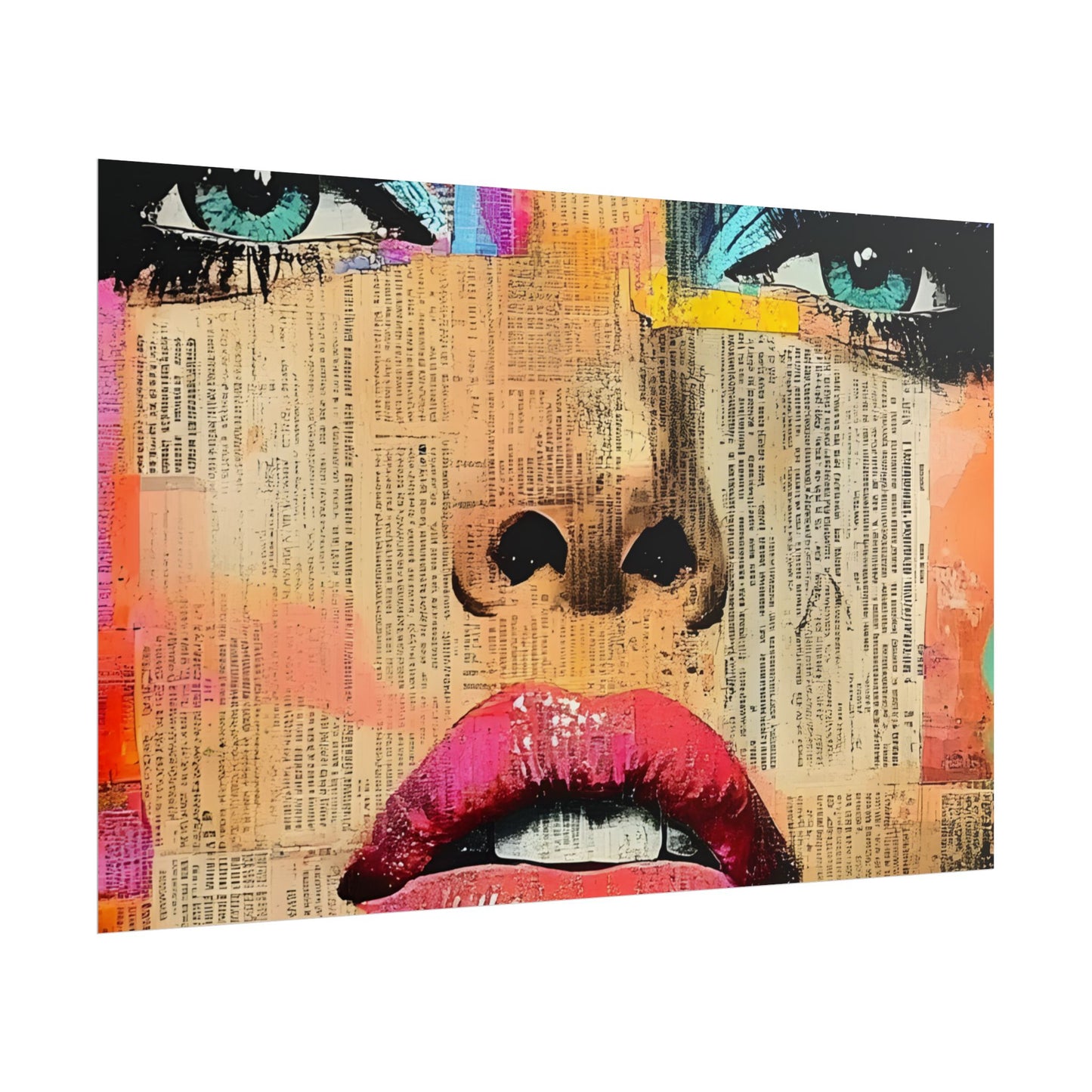 Retro Pop Culture Woman 12 , wall art, Art lovers poster