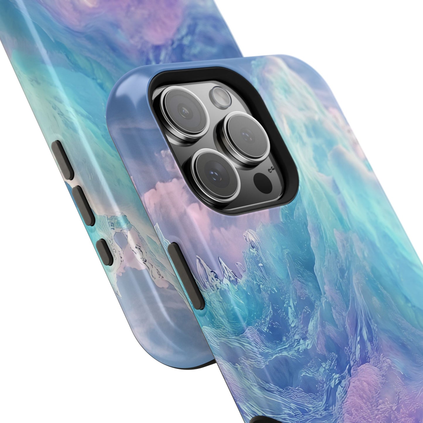 Phone Case - Colorful Abstract Waves Design