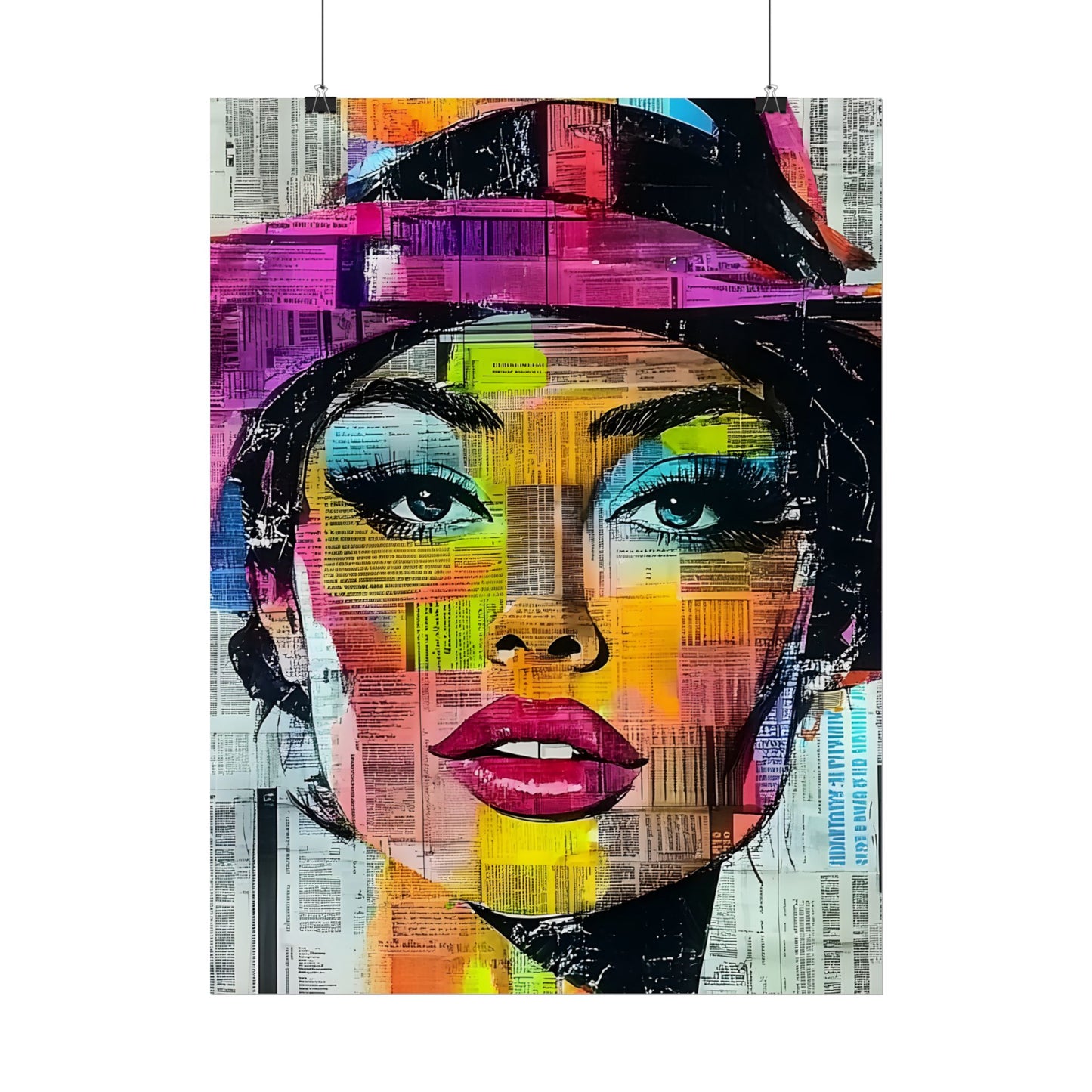 Retro Pop Culture Woman 9 - Wall Art, Retro Art