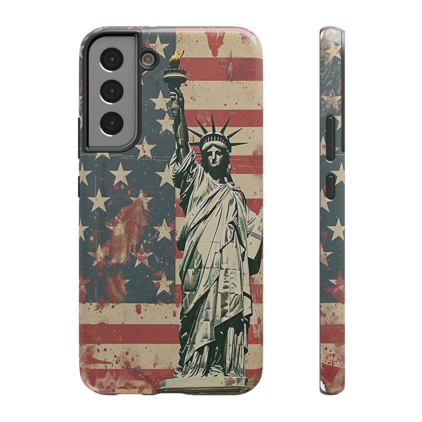 Liberty-Inspired Phone Case - Patriotic Design