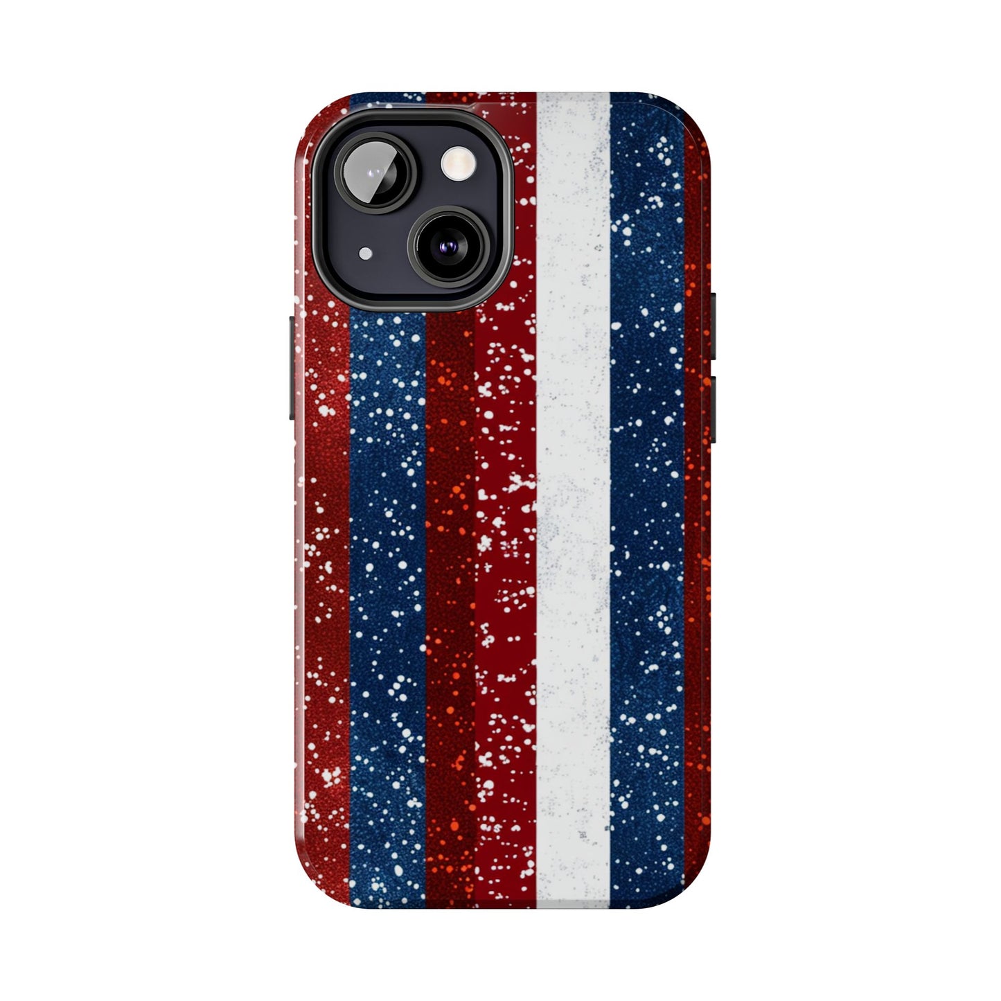 Patriotic Glitter Tough Phone Case