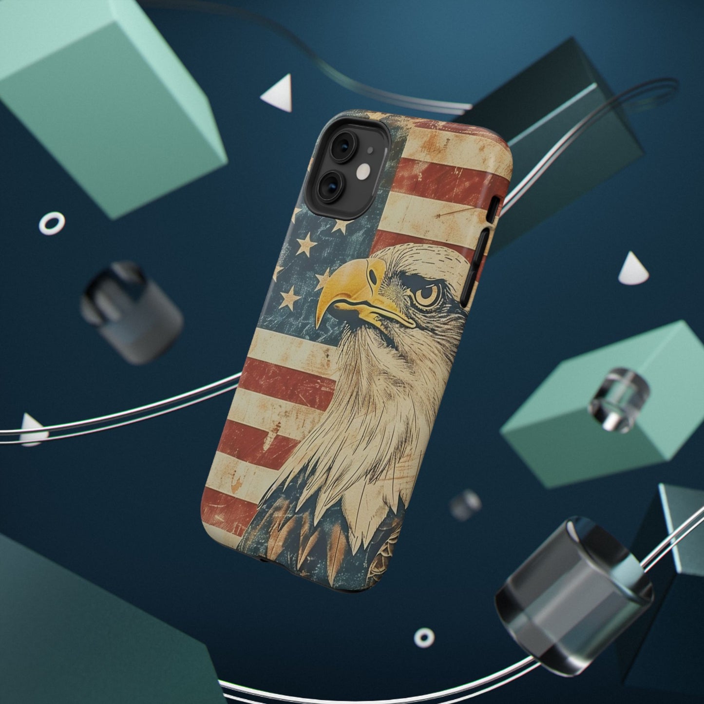 Eagle American Flag Phone Case
