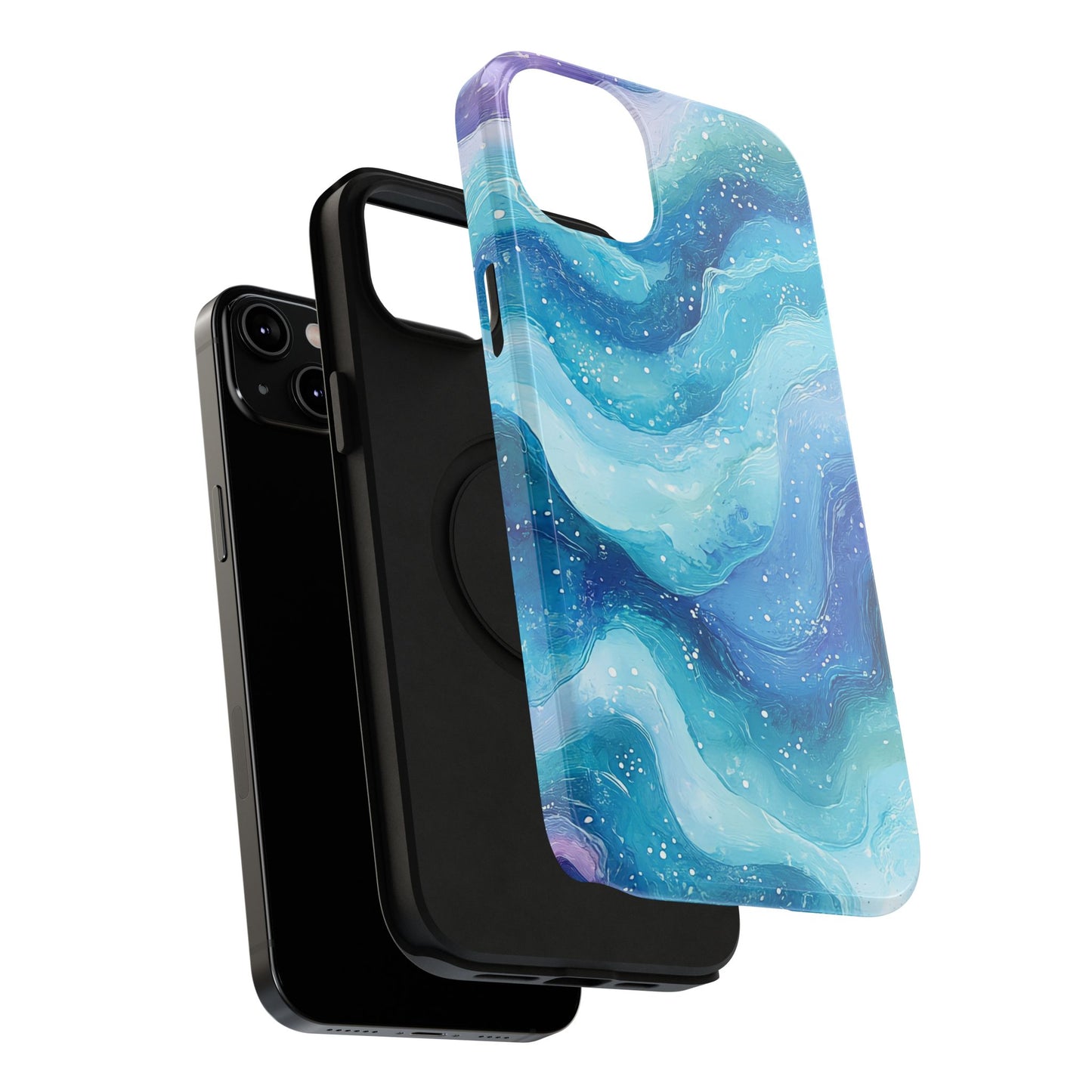 Ocean Wave Impact-Resistant Phone Case - Stylish and Durable Design