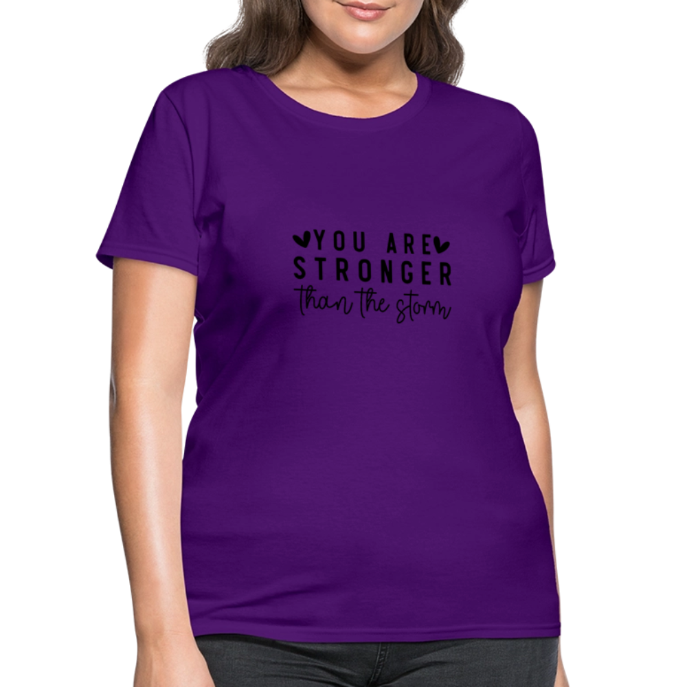 You are Strong - Women's T-Shirt - purple