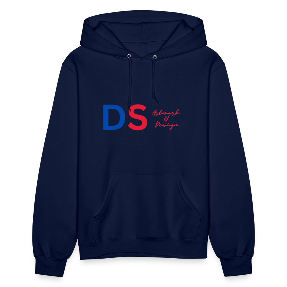 DS Artwork N Design - Women's Hoodie red and blue - navy