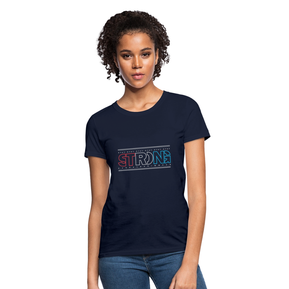 Stay Strong - Women's T-Shirt - navy