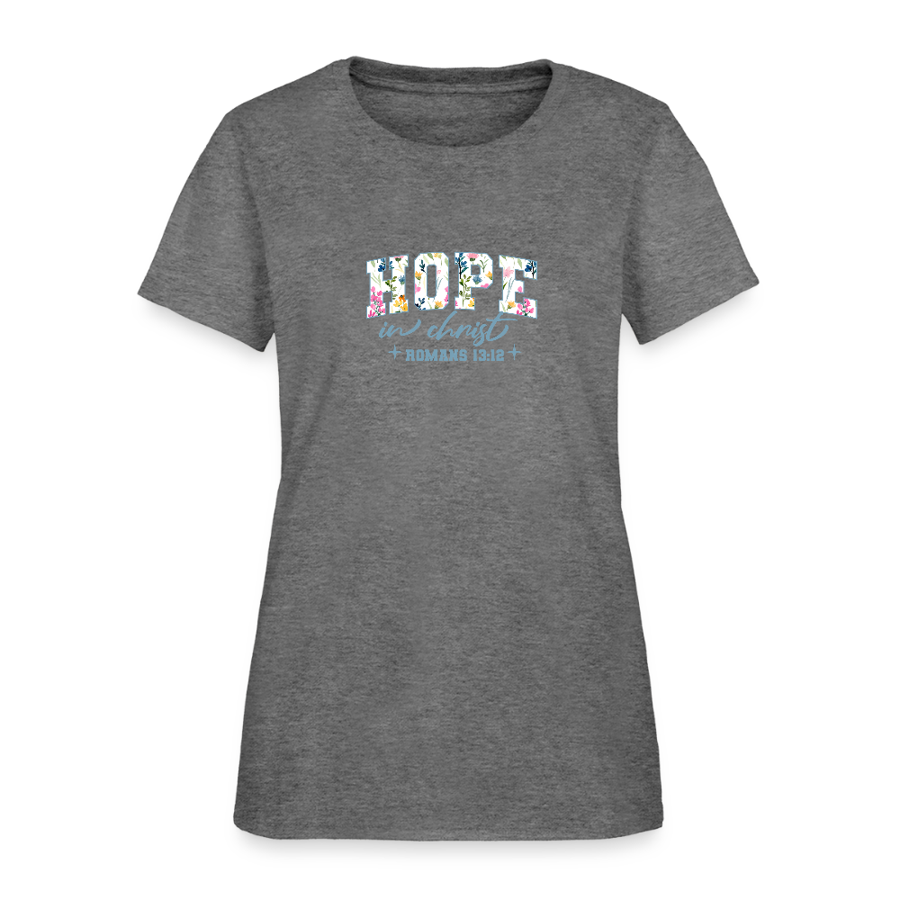 Hop in Christ - Women's T-Shirt - graphite heather
