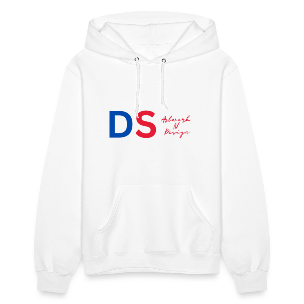 DS Artwork N Design - Women's Hoodie red and blue - white