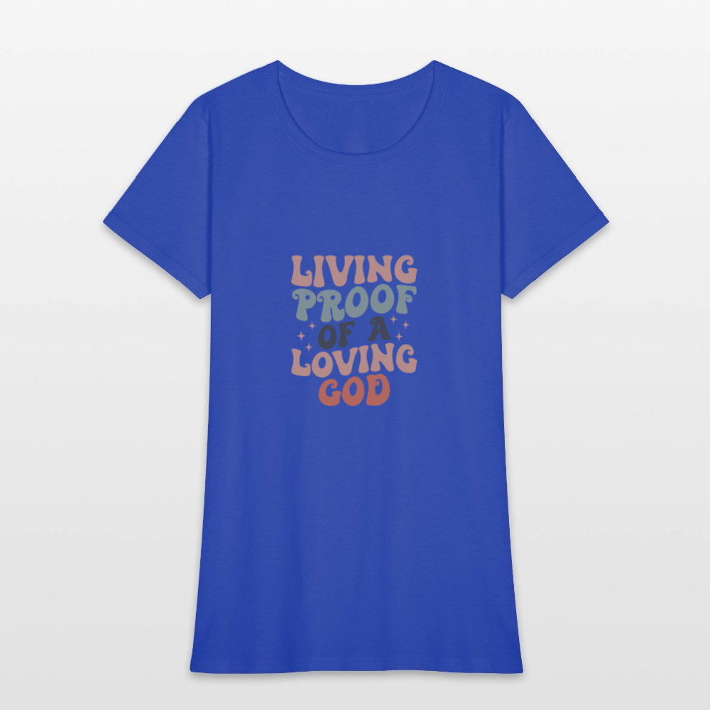 Living Proof - Women's T-Shirt - royal blue