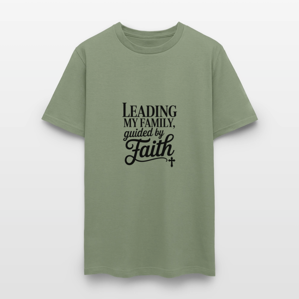 Leading Strong - men's t-shirt - military green