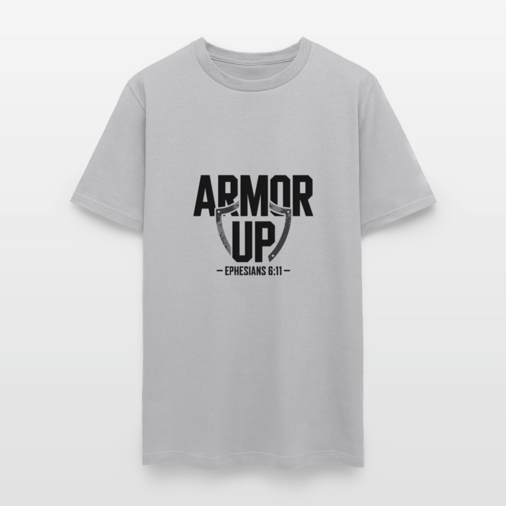 Armor Up - men's t-shirt - gravel