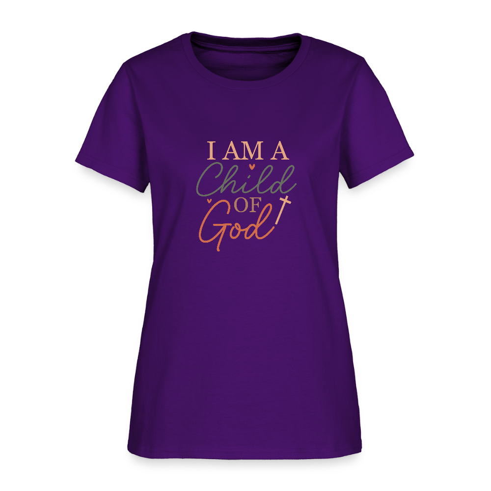 Child of God - Women's T-Shirt - purple