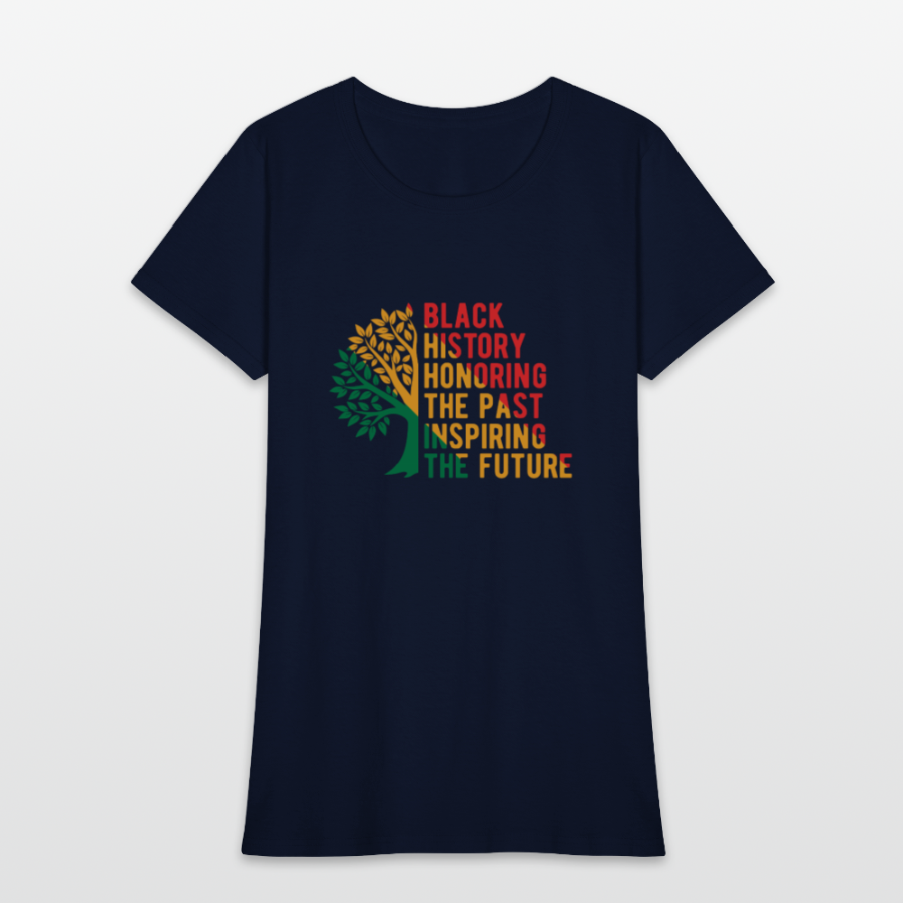 Black History - Women's T-Shirt - navy