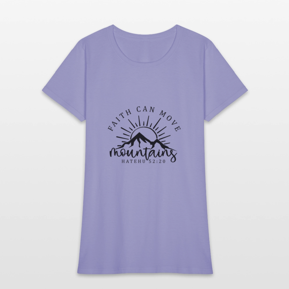 Faith Can - Women's T-Shirt - lavender