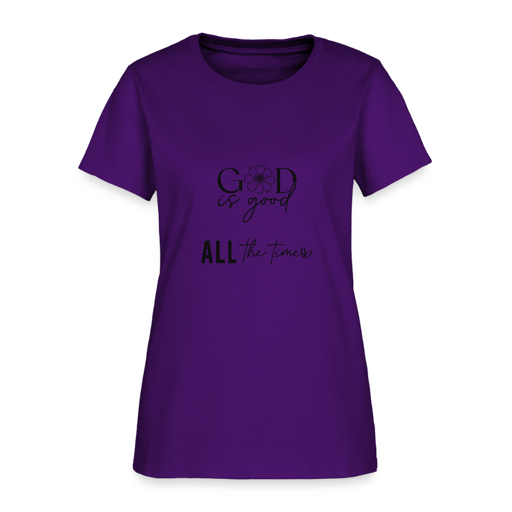God is Good-Women's short Sleeve T-Shirt - purple