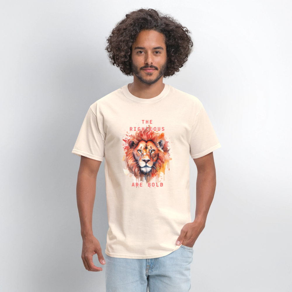 Bold Lion - Men's T-Shirt - natural