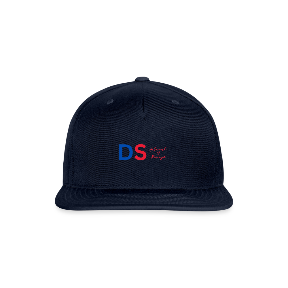 DS Artwork N Design - Snapback Baseball Cap - navy
