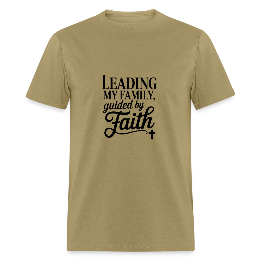 Leading Strong - men's t-shirt - khaki