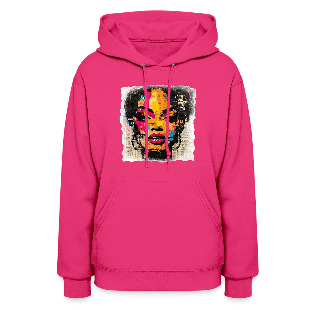 Pop Culture Woman 2 - Women's Hoodie - fuchsia