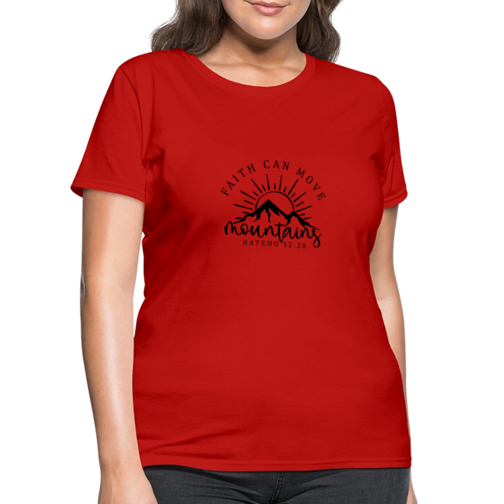 Faith Can - Women's T-Shirt - red