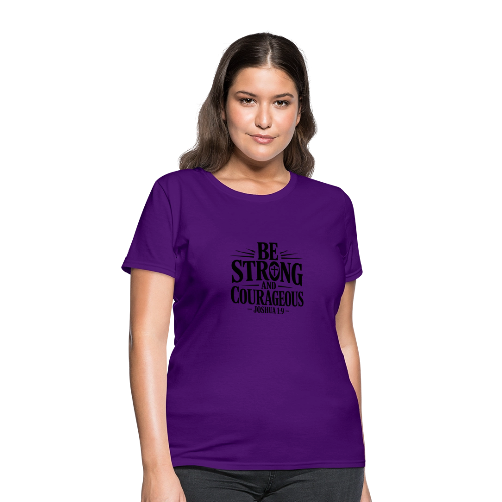 Be strong - Women's T-Shirt - purple