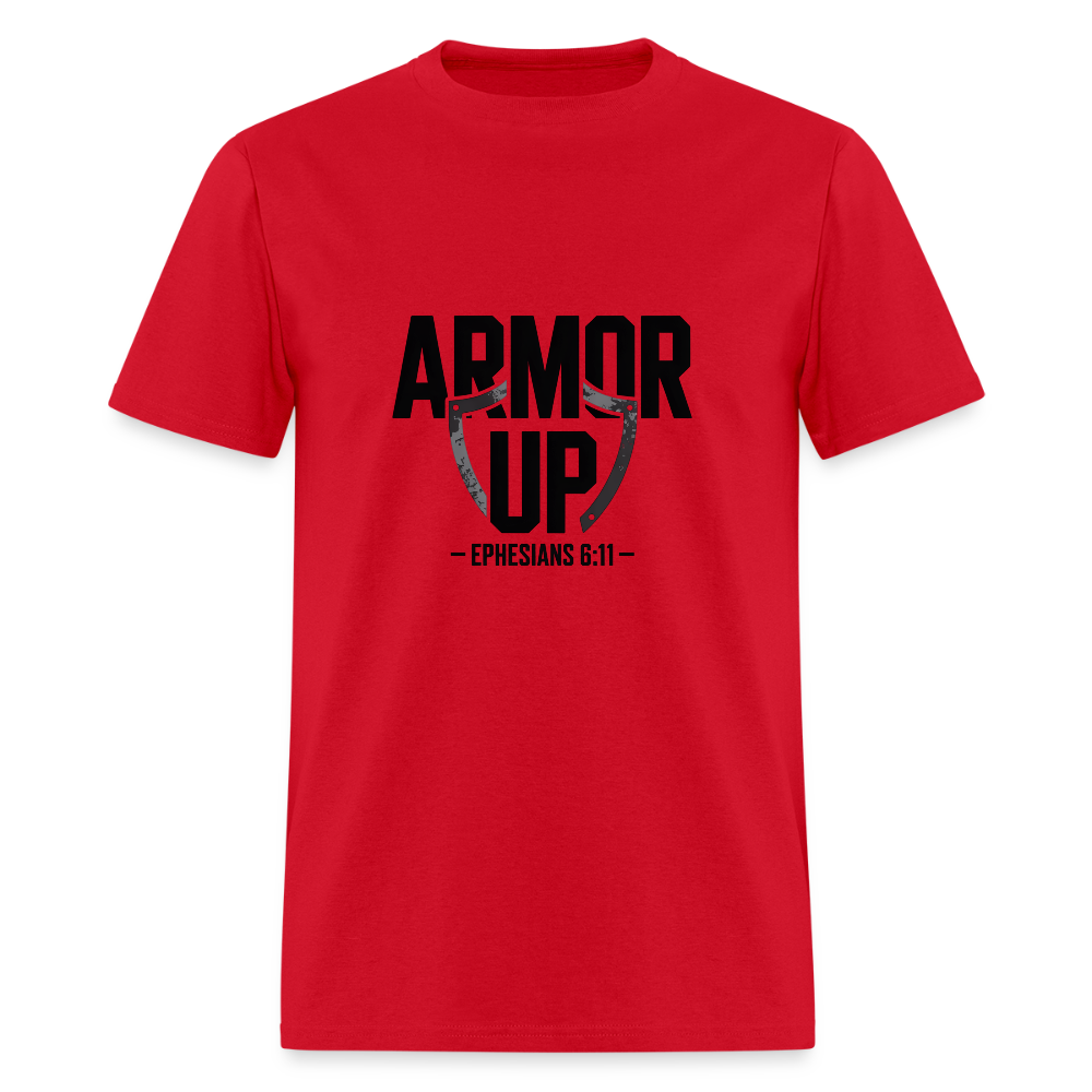 Armor Up - men's t-shirt - red