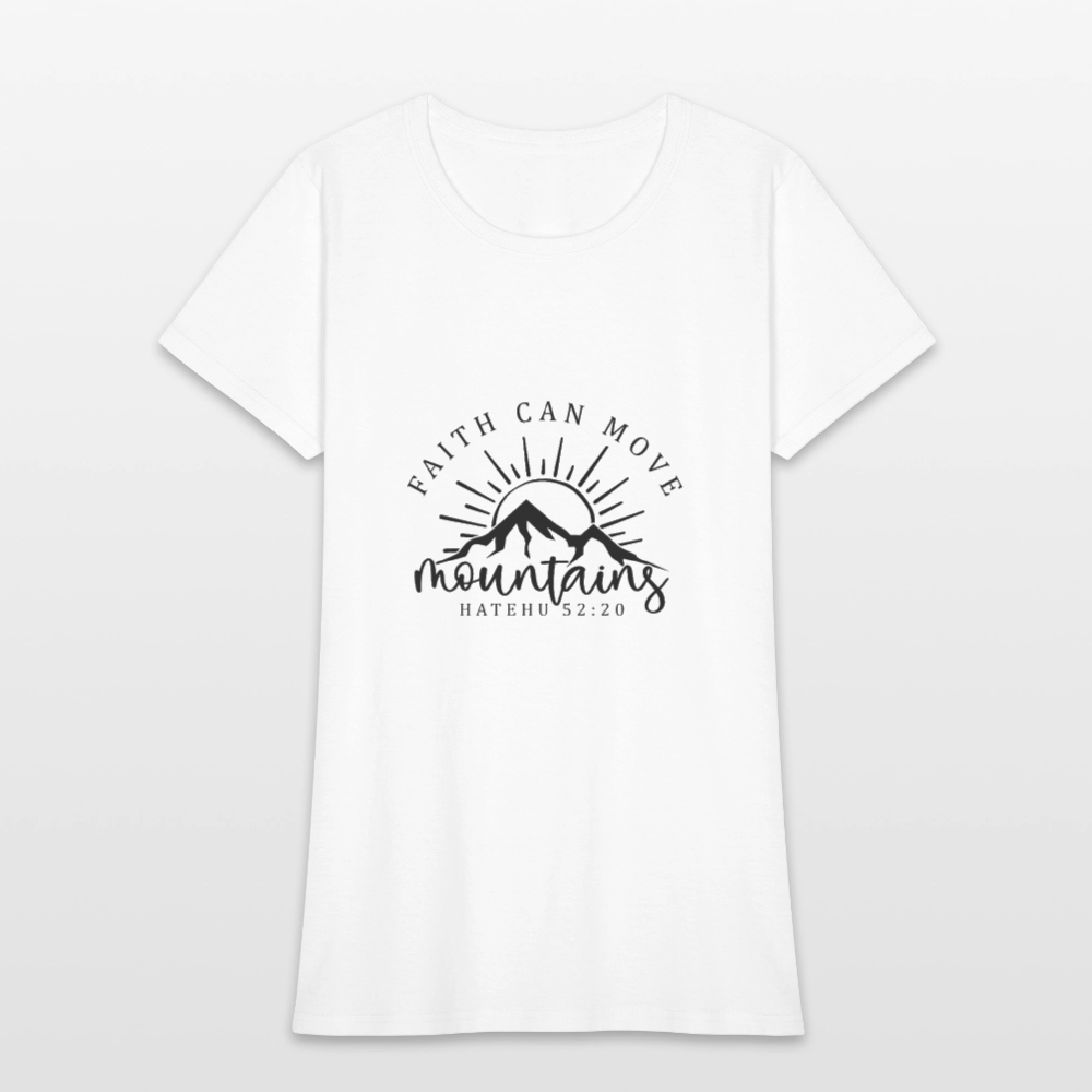Faith Can - Women's T-Shirt - white