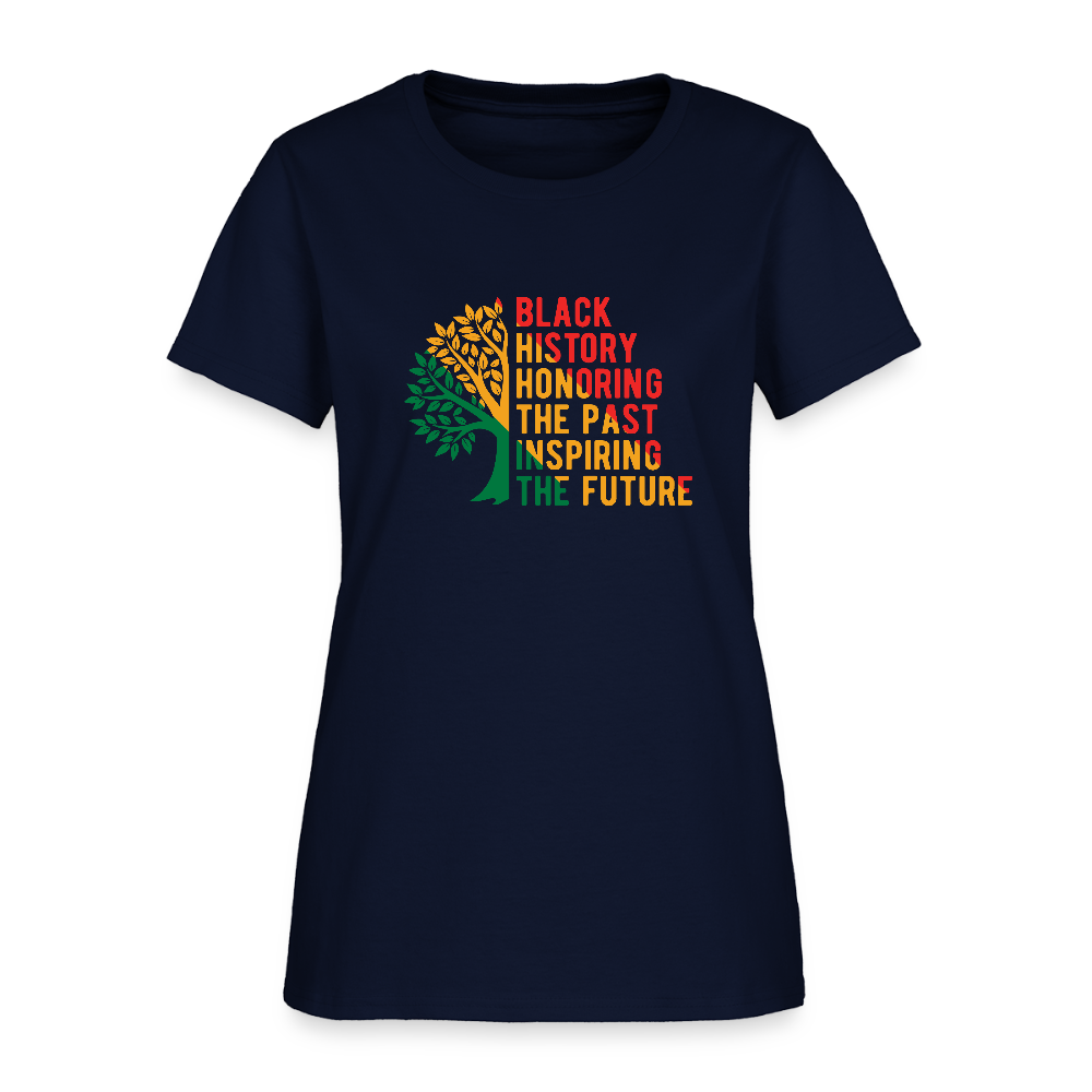 Black History - Women's T-Shirt - navy