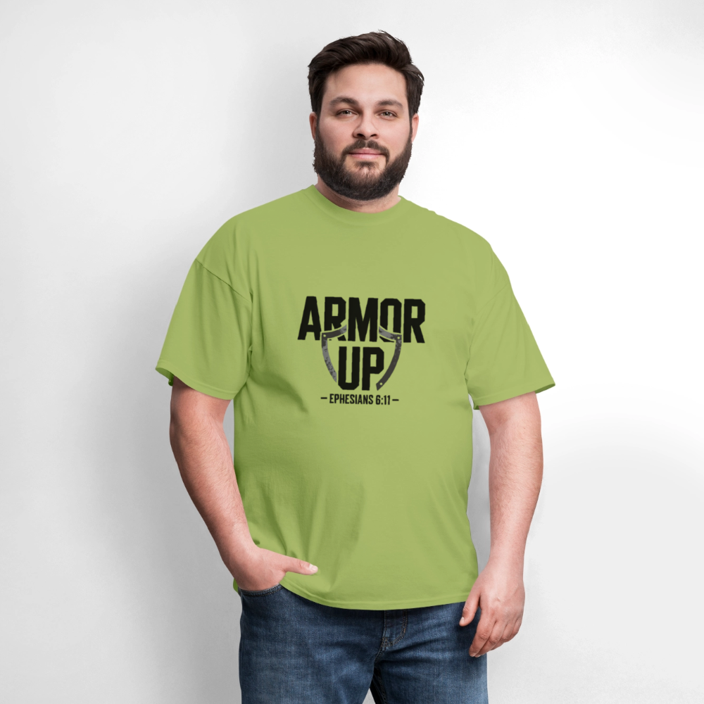Armor Up - men's t-shirt - kiwi