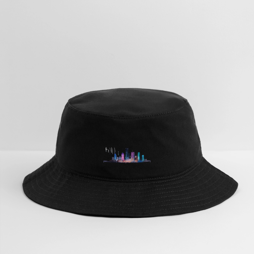 H-town Skyline - Bucket Hat - black
