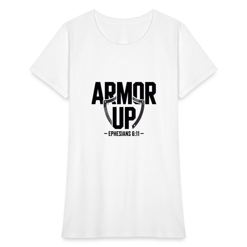 Armor Up - Women's T-Shirt - white