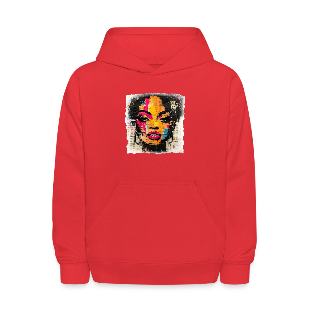 Pop Culture Woman 2 - Kids' Hoodie - red