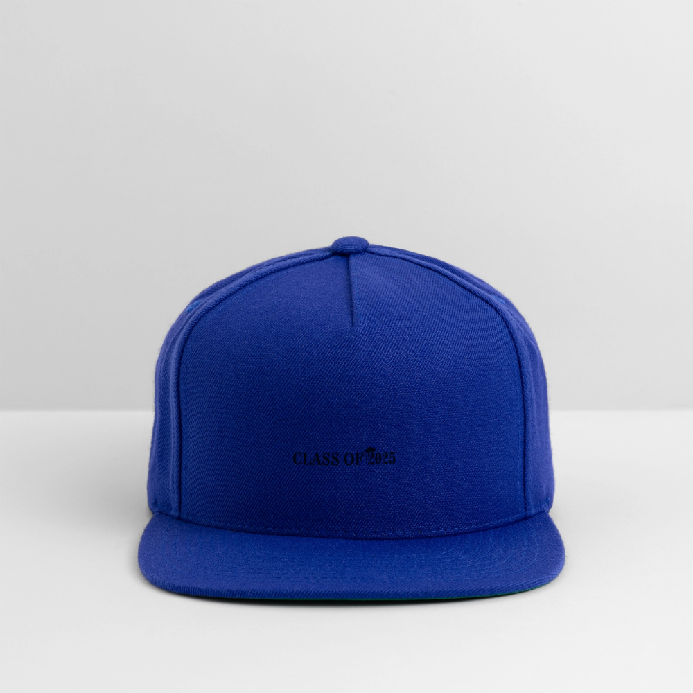 Class of 2025 - Snapback Baseball Cap - royal blue